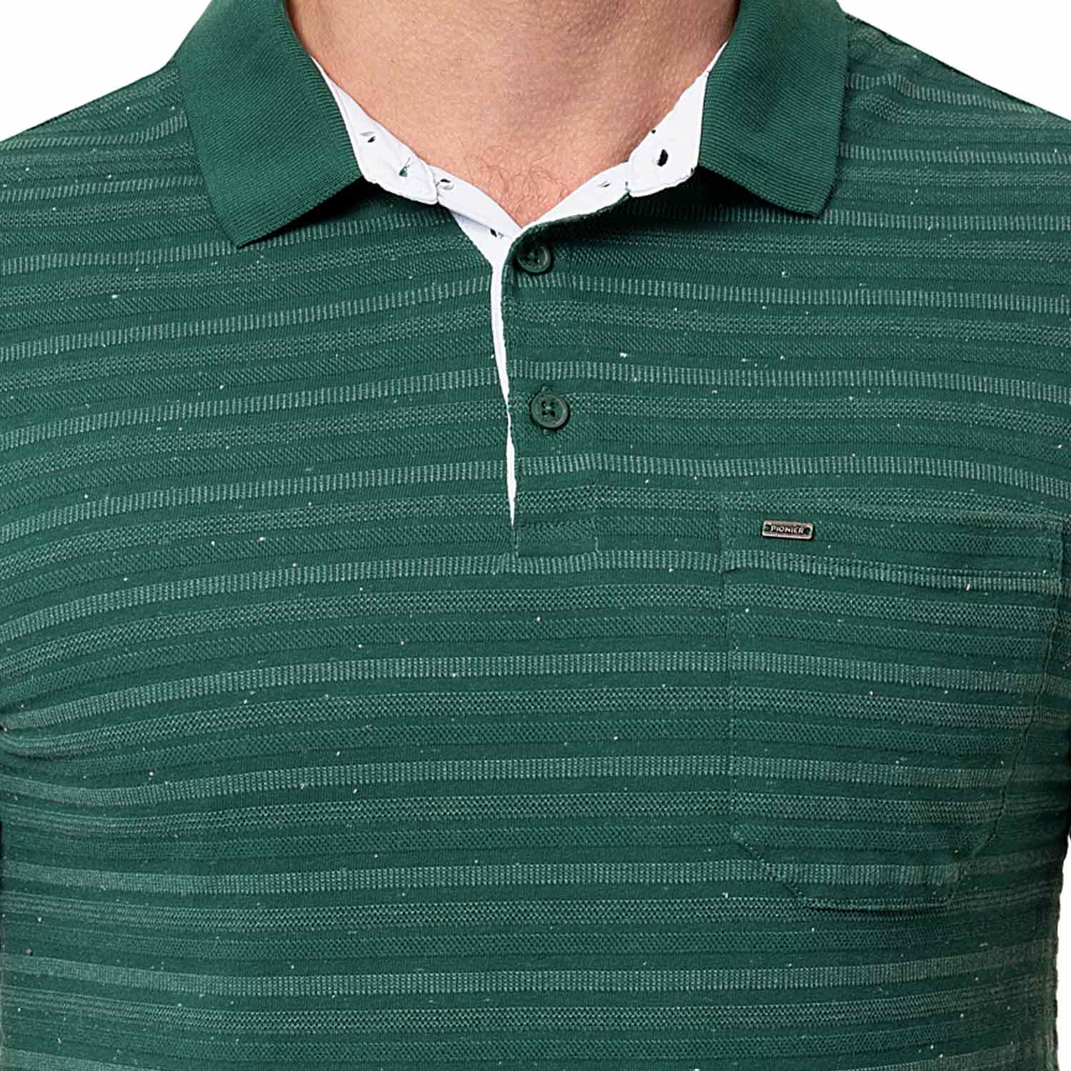 Polo Box Jersey Jacquard M/C Regular Fit Luqa Bottle | Pionier