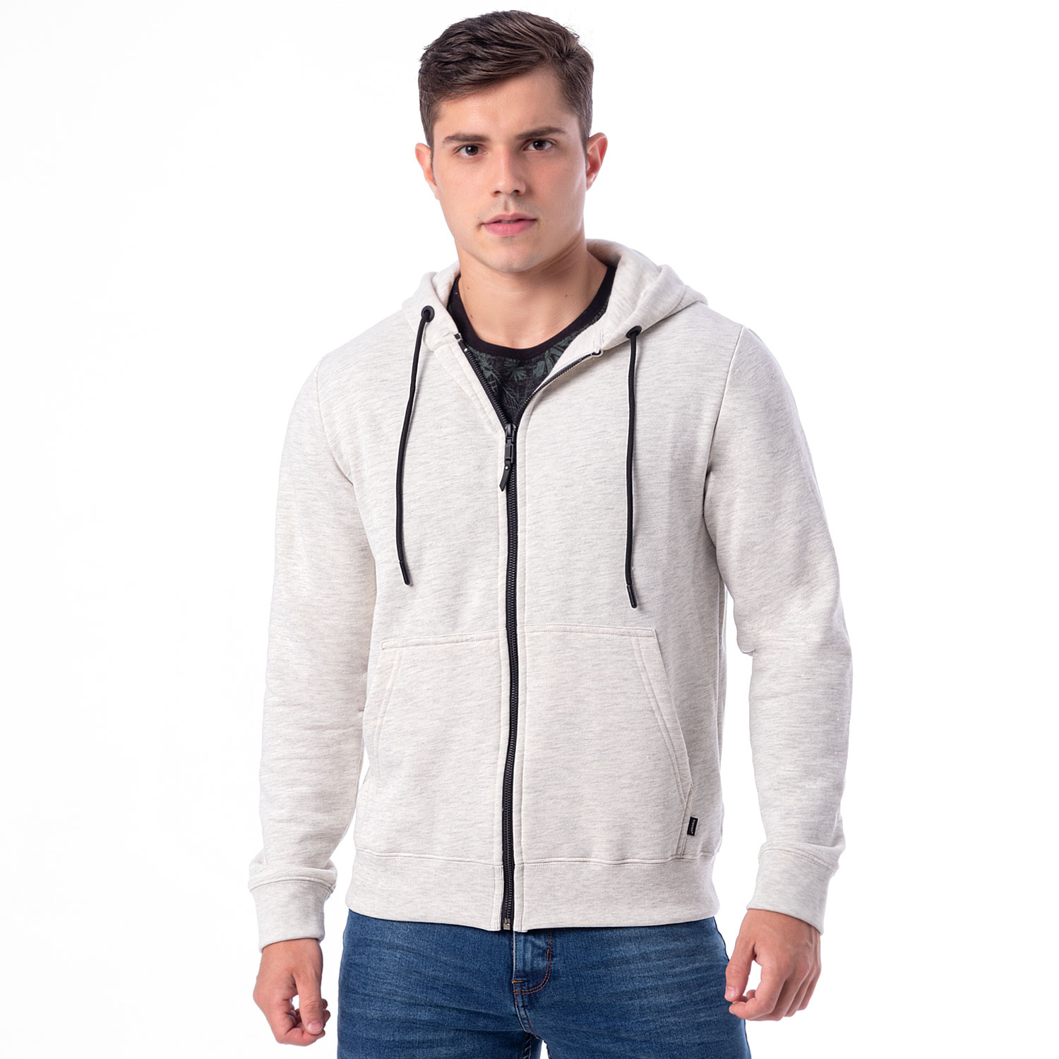 Franela Polera Dos Colores Poleras Unisex Color Plomo Rata