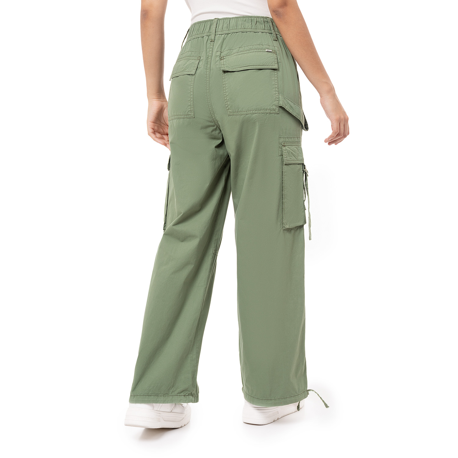 Pantalon Jogger Cargo Paper Touch Cnt Kelim Verde Pionier