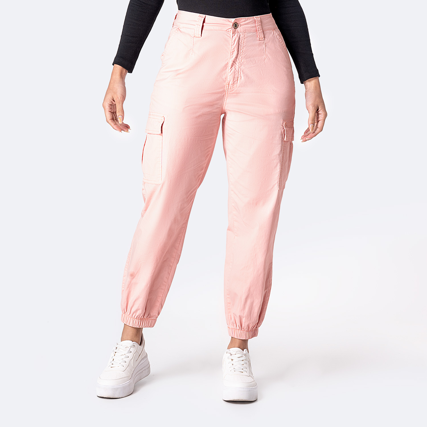 Jogger Pants Rosa Palo Jogger Para Mujer