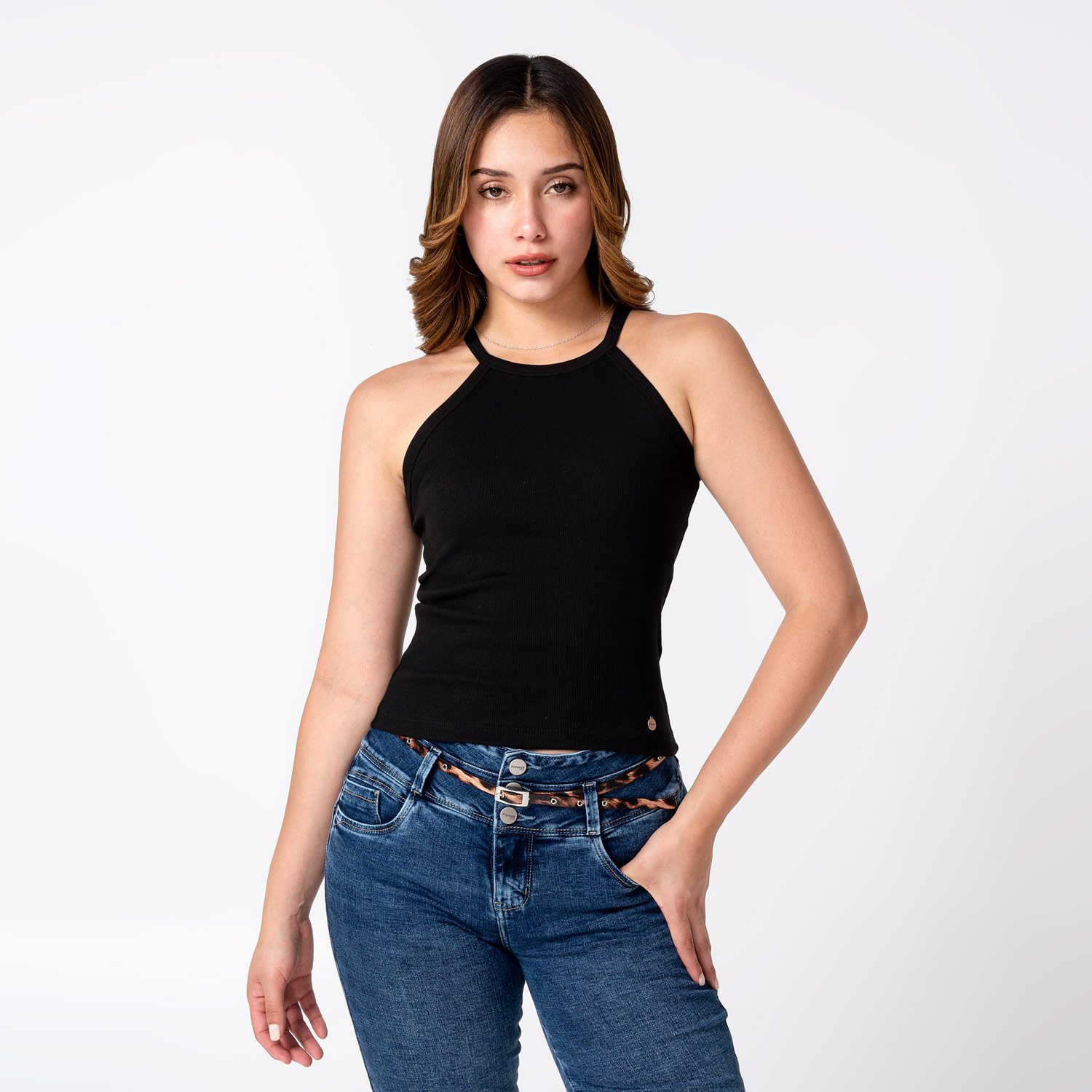Top Rib Full Lycrado Yaxha Negro | Pionier