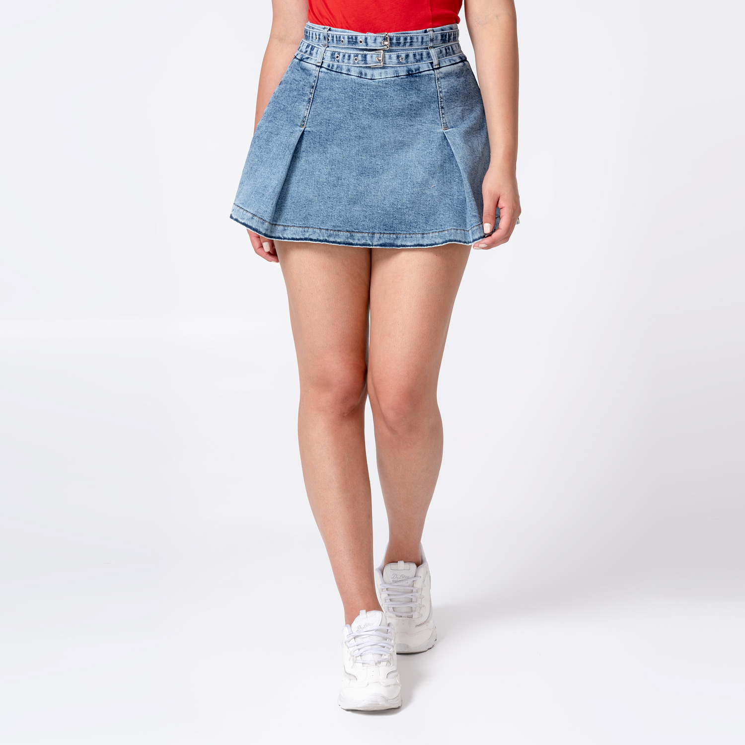 Falda Short Jean Yulessi Total Sky Pionier