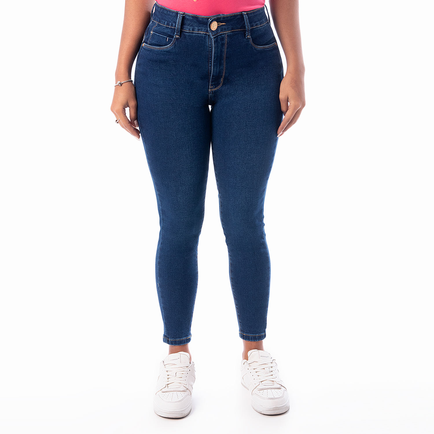 Pantalon Jean Stch. Cnt/Ptl Denise Total Cristal H.B | Pionier