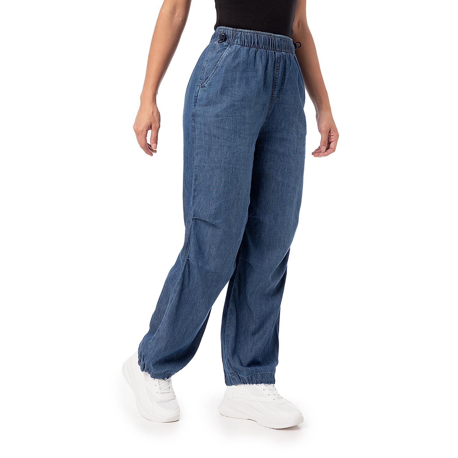 Pantalones Pioner Pantalon Jean Jogger Mujer Pantalón Jogger