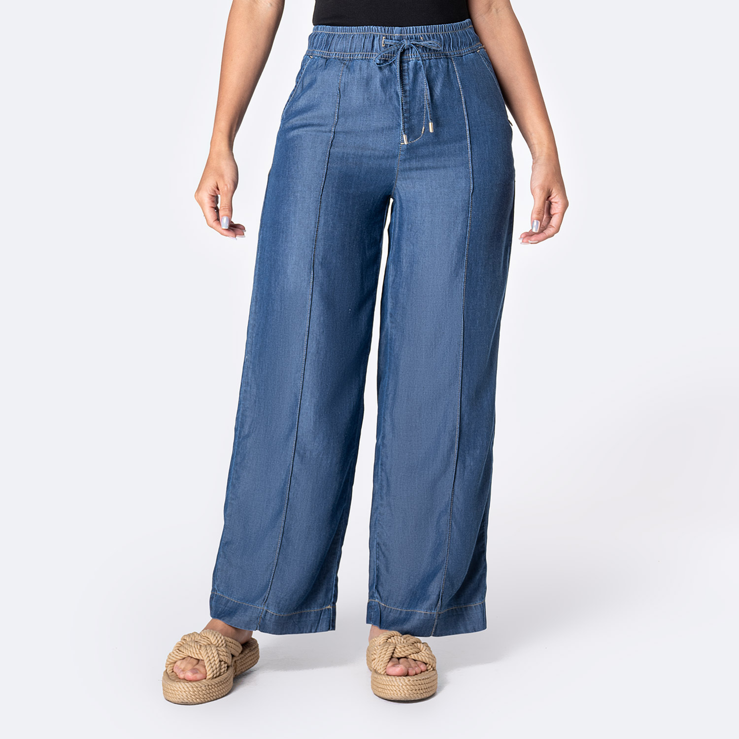 Pantalon Jean Light (Wide Leg) Nhaila Old Wash Pionier
