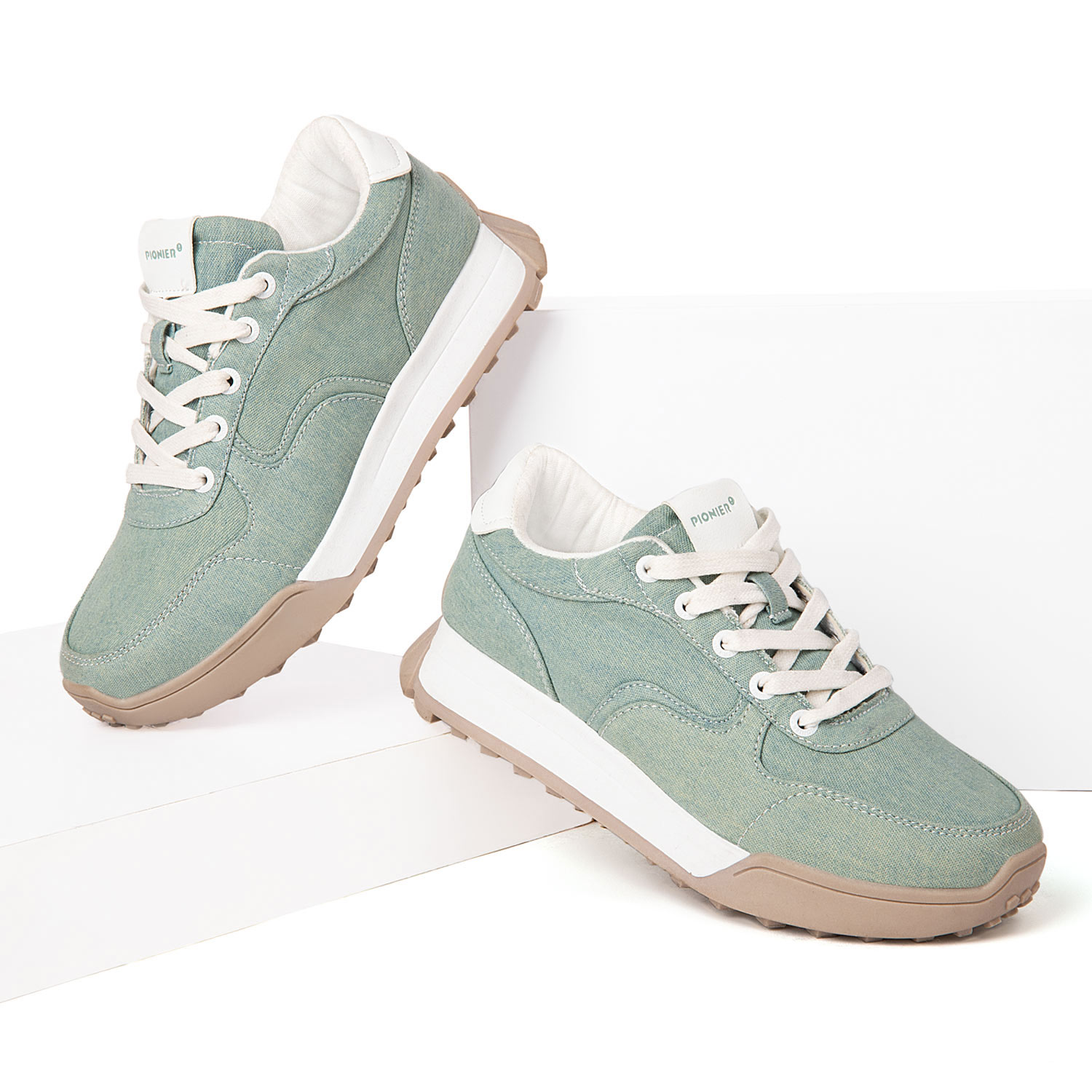 Zapatilla Pnr Textil/Pu Madonah Sky Blue Pionier