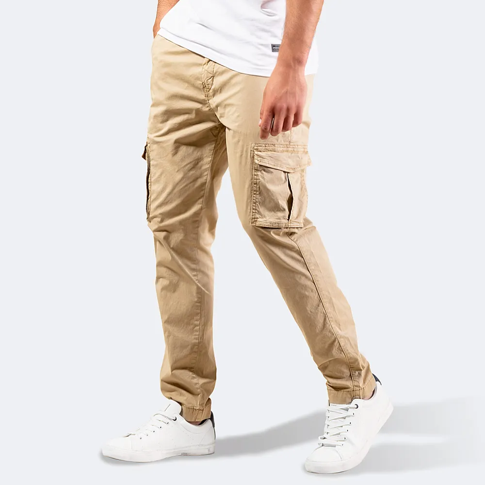 CRYSULLY – Pantalon de travail tactique en coton, multi-poches, pour