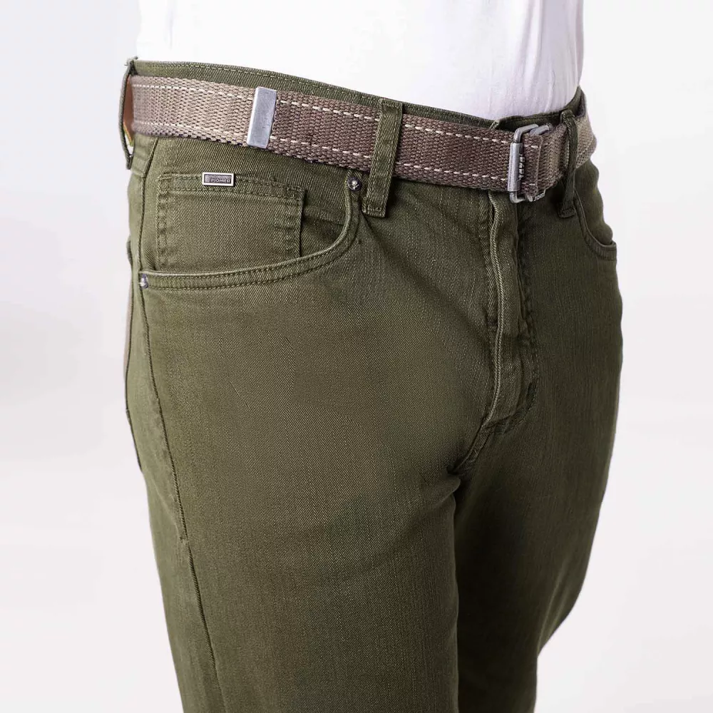 Pantalon Twill Comfort (Lr/Sptl) Beckham New Safari