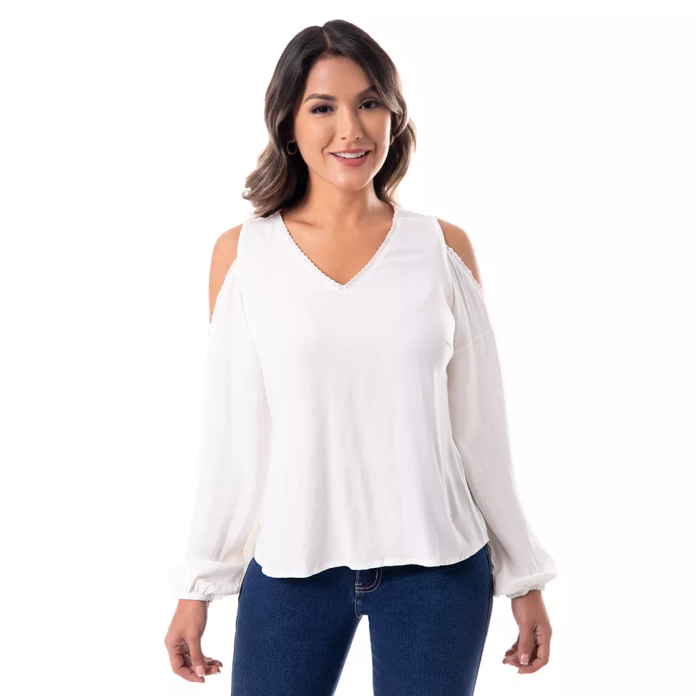Blusas tela on sale crepe