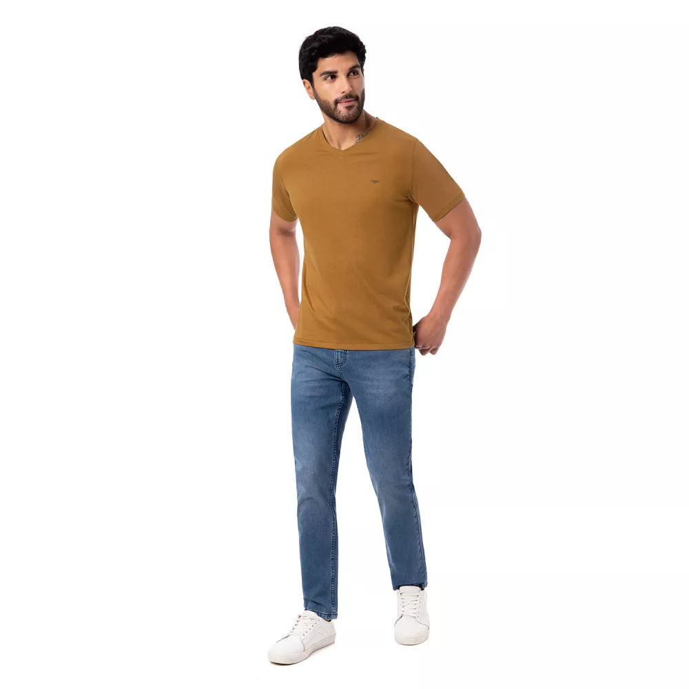 Pantalones jeans semi outlet pitillos para hombres